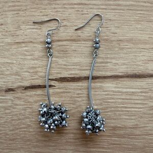Elegant Silver Dangle Earrings